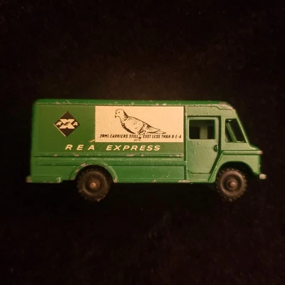 Modelos Budgie Nº Años 60 De Colección Furgoneta de reparto de paquetes 57 Green REA Express - Inglaterra Foto 1 de 4