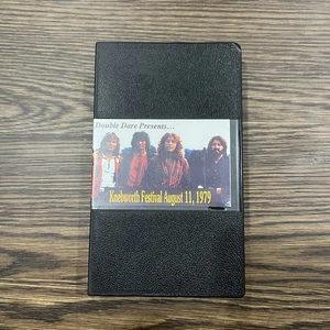 LED ZEPPELIN Live At Knebworth Festival 1979 Concert VHS Tape RARE! - Picture 1 of 5