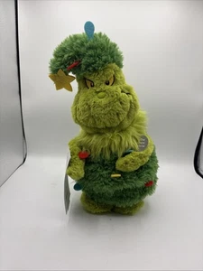 Hallmark Dr. Seuss Grinch stahl Weihnachten 12 Zoll animiertes Plüsch funktioniert super - Bild 1 von 6