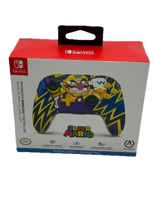 Nintendo Switch PowerA Wireless Controller - Super Mario: Wario Version - Image 1 of 4
