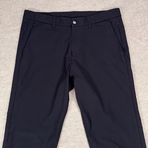 Pantalone Lululemon ABC Commission Warpstreme Uomo Taglia 34x30 Nero Casual LM5439S - Foto 1 di 14