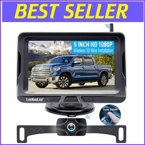 Premium Wireless Backup Camera with 5-Inch LCD - Customizable Parking Guidelines - Picture 1 of 9