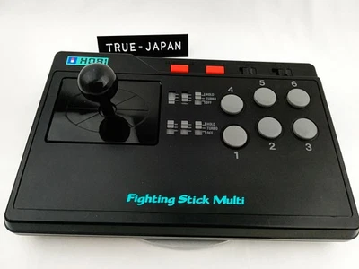 Hori Arcade Fighting Stick Multi H3J-07 Super Famicom SNES PC Engine Megadrive - Image 1 of 4
