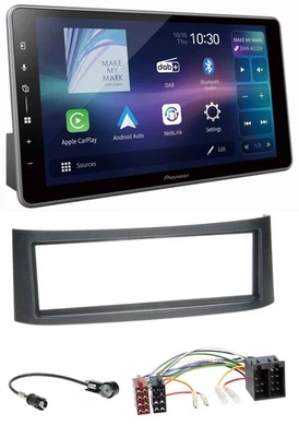 Pioneer Bluetooth USB DAB MP3 Autoradio für Smart Roadster (452) - Bild 1 von 4