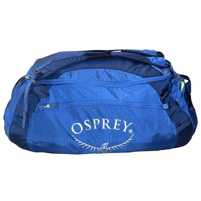 Osprey Transporter 95L Mochila Azul Amarillo Verde Nylon Mochila Grande Usada Foto 1 de 4