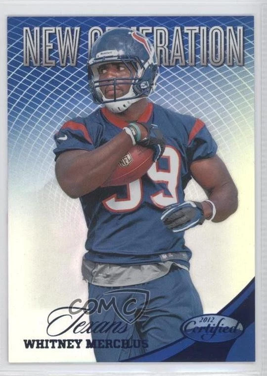 2012 Certified New Generation Mirror Blue /100 Whitney Mercilus #312 Rookie RC - Image 1 of 2