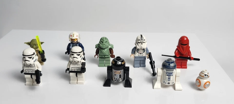 LEGO Star Wars Minifigura Lote de 10 - Varios Juegos Foto 1 de 4