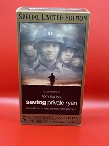 Saving Private Ryan VHS 2 Tape Set Special Limited Edition Sealed - Picture 1 of 4