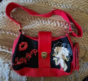 Vintage 2004 Betty Boop Canvas Handtasche GC - Bild 1 von 9