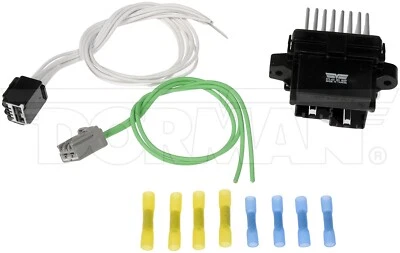 Kit de resistencia de motor soplador HVAC delantero Dorman para GMC Sierra 3500 HD 2007-2014 Foto 1 de 4