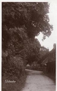 Silchester  Nr Tadley Basingstoke RP old pc used 1912/13 - Picture 1 of 1