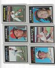 1971 Topps Baseball High Numbers Only A Not To Grade Lot Of 6