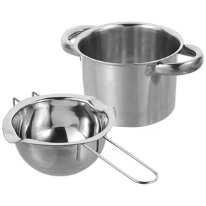 Butter Heating Pot Stainless Steel Boiler Pot Double Boiler Cheese Melting Pot - Picture 1 of 12