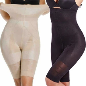LADIES PLUS SIZE PULL ME IN SUPPORT GIRDLE PANTS FOR WOMEN WAIST TUMMY SHAPER UK - Picture 1 of 12