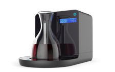 Ifavine Isommelier Pro Decanter e Ossigenatore Rapido per Vino Colore Nero