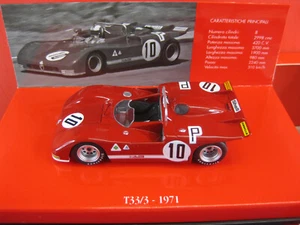 Minichamps PMA 436711210 ALFA ROMEO T33/3 1971 nuevo y embalaje original - Imagen 1 de 3