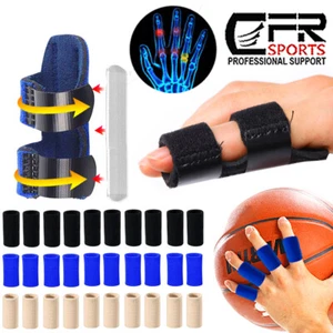 Trigger Finger Splint Support Brace for Middle Ring Index Thumb Arthritis Sport - Picture 1 of 15