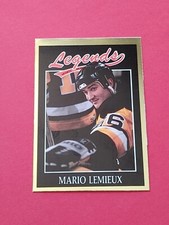 1991 Legends Sports Memorabilia Inc Gold #46 Mario Lemieux Pittsburgh Penguins 