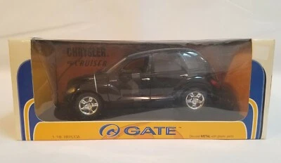 Model Car 1:18 GATE Chrysler PT Cruiser 2001 Black Die Cast Metal - NEW IN BOX  - Image 1 of 4