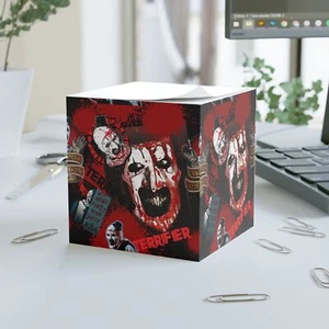 Terrifier Art The Clown Note Cube - Picture 1 of 4