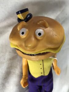 Vintage 1970's Remco Ronald McDonald's Mayor McCheese Toy Doll Posable 6.25”WOW!