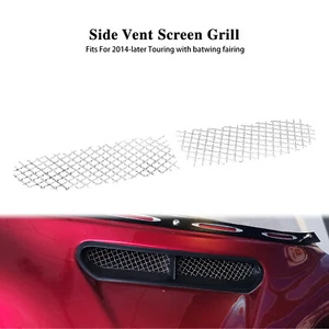 Parrilla de pantalla de ventilación de carenado de malla de panal para Harley Electra Street Glide 14-2023 - Imagen 1 de 17