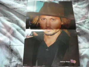JOHNNY DEPP PIN UP POSTER PHOTO 11 x 16 CLIPPING FROM FULL FILLE - Picture 1 of 1
