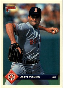 1993 Donruss Baseball Card #459 Matt Young