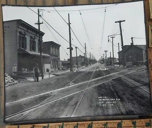 1915 METROPOLITAN AVENUE Maspeth ?? LIRR Queens NYC DARKROOM-created 8x10" Photo - Picture 1 of 1