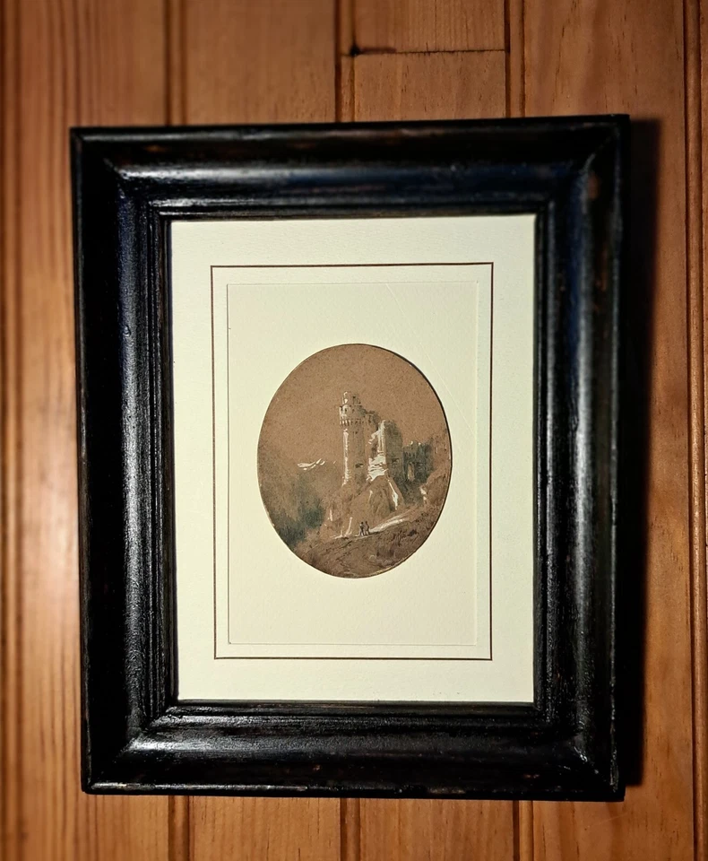 Tableau impressionniste signé Jules-Achille NOEL, École française + 4 CD neufs - Photo 1/4