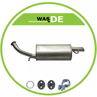 UE FABRICANT Silencieux arrière pot d'échappement pour Toyota Yaris 1.5 VVT-i TS + attaches