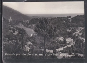 Cartolina San Romolo Gruppo Villini Sfondo Sanremo GA994 - Foto 1 di 1
