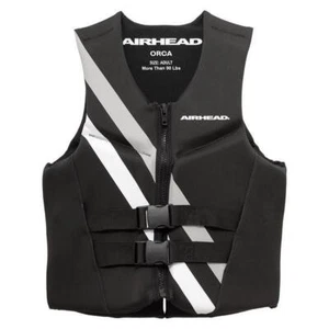AIRHEAD Orca Type III Life Vest Adult X-Large Chest 42-1/2" - 45"  10075-11-B-BK - Picture 1 of 2