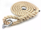 FITNESS CLIMBING ROPE 28MM X 3 METRE SYNTHETIC SISAL WITH SOFT EYE AND SHACKLE
