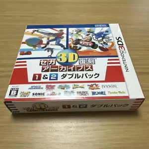 Nintendo 3DS Sega 3D Classics Collection 1 2 Pack Archives used s - Picture 1 of 10