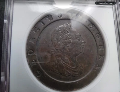 :1797SOHO 2-PENCE COPPER GREAT BRITAIN NGC XF-DETAILS FRESH SLAB LOW POP XF=$600 - Image 1 of 4