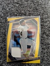Panini VIP Gold Pack 2023 Ricky Henderson Patch /10