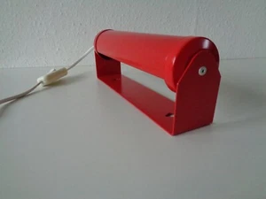 Retro modernist Red bedside tube lamp (anvia,hoogervorst,Hala, evolux) - Bild 1 von 7