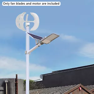 600W 24V Vertikale Achse Windkraftanlage Generator Steuerung Haus Windmühle - Bild 1 von 20