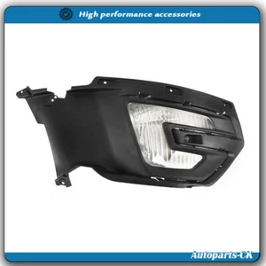 Passenger Side Fog Driving Light W/Bezel Halogen Clear For 16-17 Ford Explorer - Picture 1 of 12