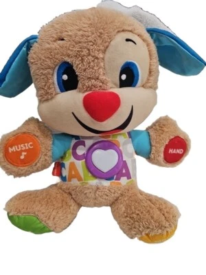 Fisher Price, Laugh And Learn, Blue Puppy Plush. Tested & Works, Children’s Toy - Image 1 of 4