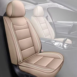 Car For Nissan Rogue 2010-2024 Front Row Cushion Faux Leather Pad 2-Seat Covers - Picture 1 of 7