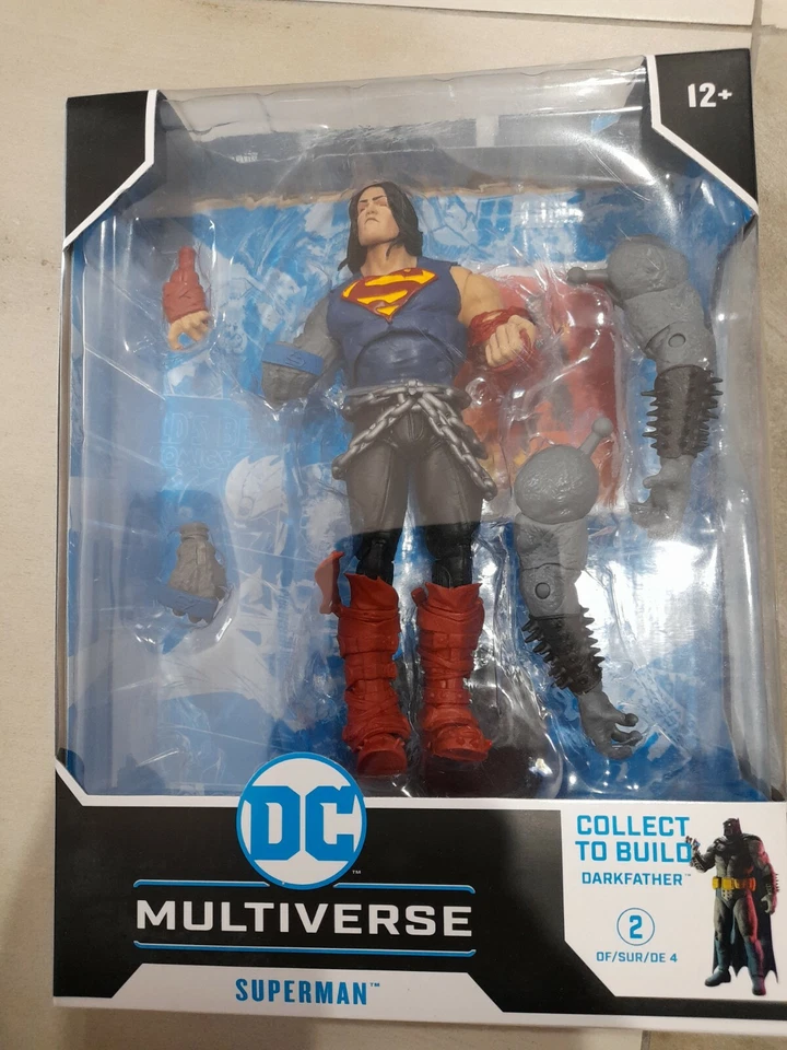 Superman - McFarlane DC Build a 7 Inch Figures Wave 4 Death Metal