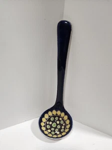 Vtg Eduardo Vega Ceramic Art Studio Pottery Sunflower Ladle Artesa Ecuador EUC - Picture 1 of 2
