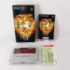 NINTENDO Super Famicom SFC Shin Megami Tensei II Complete Japan Import Tested