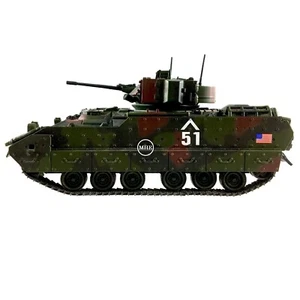 1:32 Diecast Unimax Toys Forces of Valor Woodland US Army M3A2 Bradley AFV Tank - Picture 1 of 5