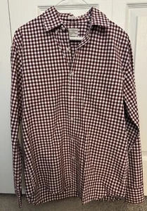 J.Crew Herren rot Gingham kariert Button-Down Hemd Größe Small klassische Passform Baumwolle - Bild 1 von 10