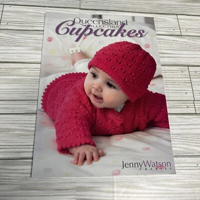Queensland Collection Cupcakes Handknitting Jenny Watson Babies UK 8 Designs - Image 1 of 4