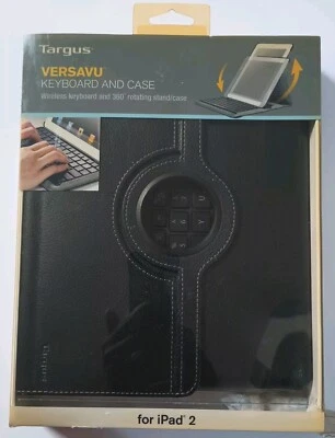 Teclado inalámbrico Targus Versavu y soporte giratorio para iPad 2 Foto 1 de 4