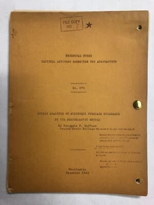Stress Analysis of Monocoque Fuselage Bulkheads by the Photoelastic Method 1942 - Picture 1 of 7